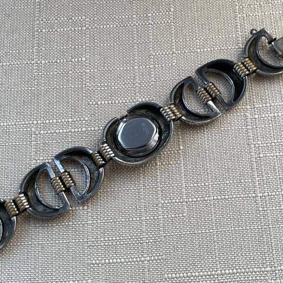 Vintage Vendome Women Wristwatch Silver Tone Analog Handwinding 7 Jewels Watch - Picture 11 of 12